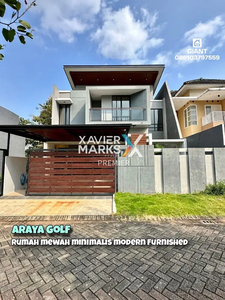 Rumah Minimalis Modern Mewah Dijual di Araya Golf, Malang