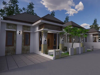 Rumah Modern Siap Bangun dekat Asram Edupark Sleman