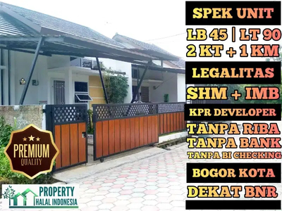 Rumah Murah KPR Developer Dekat BNR Bogor Kota, Stasiun Bogor Dan Tol