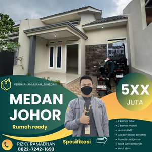 rumah ready. lokasi medan johor