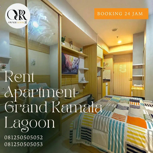 Sewa Apartement Grand Kamala Lagoon Antri Ribet