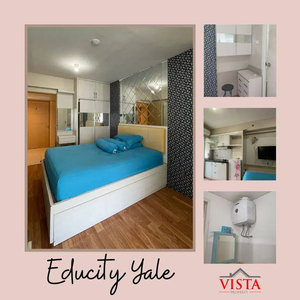 Sewa Tahunan Apartemen Educity Yale Type Studio - Vista Property