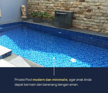 VILLA Premium tengah kota Batu // view pegunungan