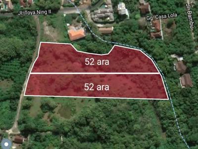 For rent 1 hectare good land in Ungasan