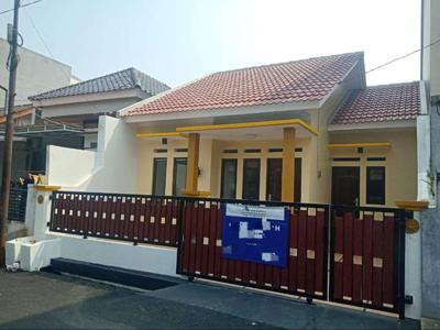 JUAL RUMAH MINIMALIS LUAS 100 DI KOMPLEK DUKUH ZAMBRUD MUSTIAJAYA