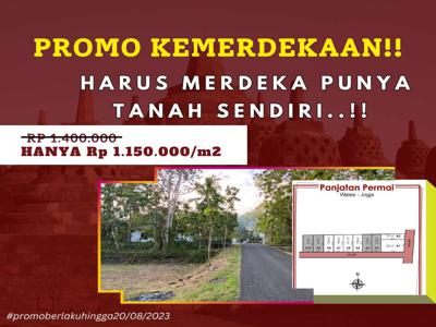 Mumpung Promo Kemerdekaan-Tanah Timur Bandara YIA Clear legalitas