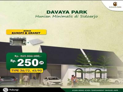 PERUM DAVAYA PARK, rumah komersil baru siap bangun area Sukodono, sda