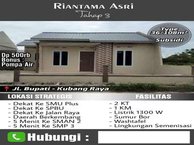 Perumahan RIantama Asri III Kubang Raya