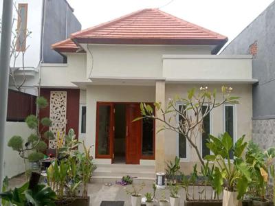 Rumah baru minimalis lantai I perumahan cluster di Abian base Badung