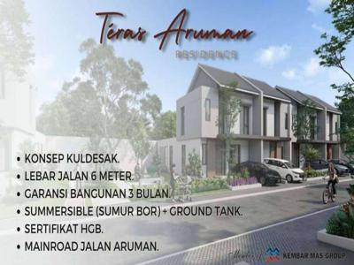 Rumah baru townhouse Cibabat Cimahi utara 8 mnt pintu tol pasteur