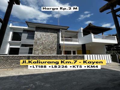 Rumah Besar, Strategis Jl.Kaliurang Km.7 Dekat Pasar Kolombo, UGM, Gej