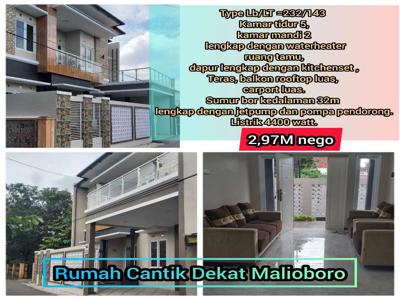 Rumah Cantik Dekat Malioboro Yogyakarta