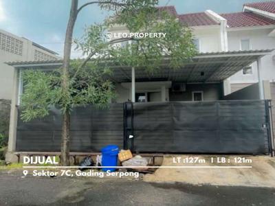 Rumah dijual Sektor 7c Semi Furnished, Dekat Mall sms, Gading Serpong