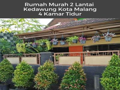 Rumah Luas 2 Lt Aman Nyaman Bisa Untuk Usaha Dekat Kampus UB Malang