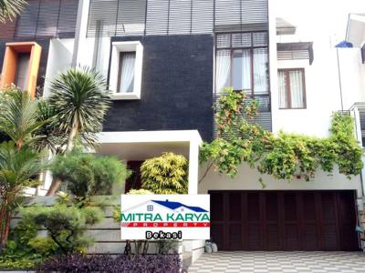 Rumah Modern Dalam Cluster Elit di Billymoon Pondok Kelapa Duren Sawit