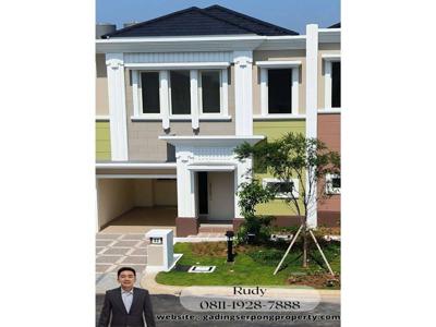 Rumah ready stock lebar 8&9 lokasi premium Gading Serpong Summarecon