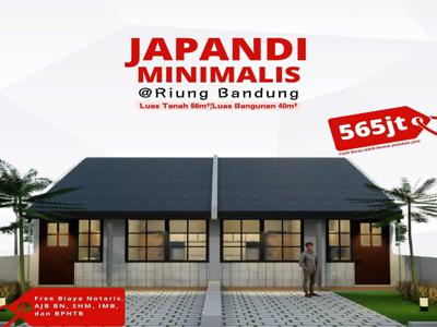 RUMAH RIUNG BANDUNG GAYA JEPANG