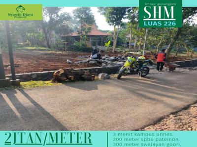 TANAH ISTIMEWA DEKAT KAMPUS UNNES GUNUNGPATI COCOK UNTUK KOS BIS TEMPO