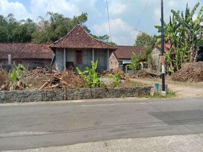 Tanah Pekarangan Tepi Jalan 50 meter dari Jl. Godean