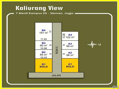 Tanah SHM Murah Kaliurang Jogja