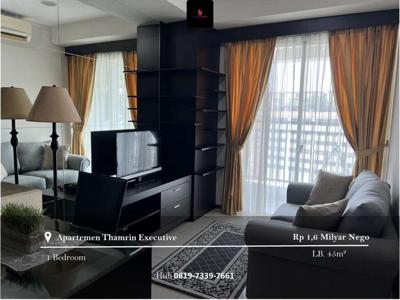 Dijual Apartement Thamrin Executive 1BR Full Furnished Low Floor