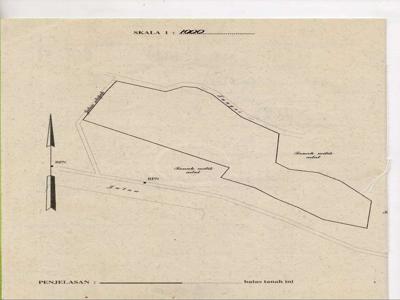 Dijual Cepat Tanah SHM 7.734 m2 Kawasan Wisata Lembah Dieng