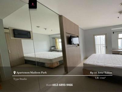 Disewakan Apartement Madison Park Type Studio Furnished Tower Mahogani