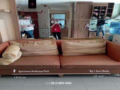 Disewakan Apartement Sudirman Park 2BR Full Furnished Low Floor