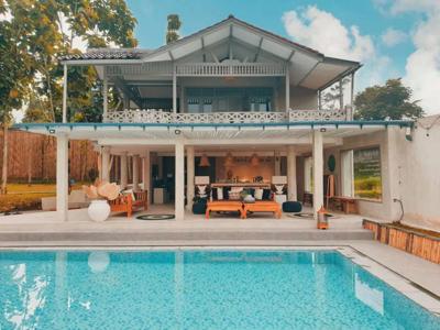 Disewakan Villa di Baturraden Purwokerto Private Pool 5 kamar tidur