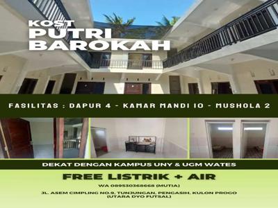 KOST PUTRI BAROKAH