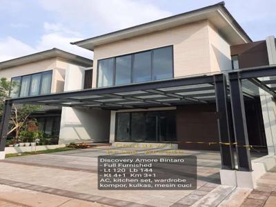 Rumah Full Furnished cantik di Discovery Amore Bintaro Jaya sektor 9