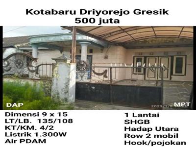 Rumah Murah Kotabaru Driyorejo Gresik Dkt Petiken Citraland Granit