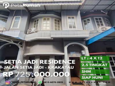 Townhouse siap huni cantik setia jadi residence daerah krakatau