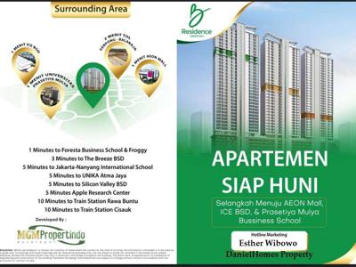 B Residence BSD Serpong , Unit Siap Huni