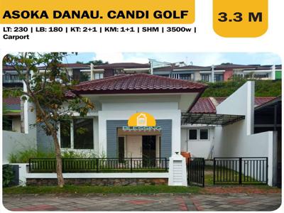 Di jual rumah di candi golf danau Asoka