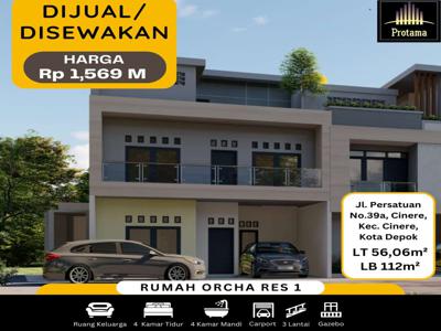 Dijual/Disewakan Rumah Orcha Residence 1