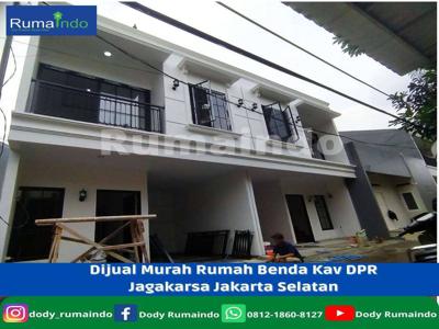 Dijual Murah Rumah Benda Kav DPR Jagakarsa Jakarta Selatan