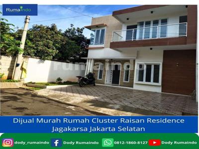 Dijual Murah Rumah Cluster Raisan Residence Jagakarsa Jakarta Selatan