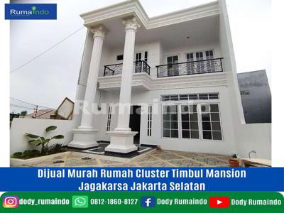 Dijual Murah Rumah Cluster Timbul Mansion Jagakarsa Jakarta Selatan