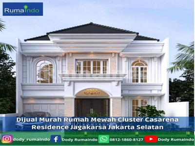 Dijual Murah Rumah Mewah Cluster Casarena Residence Jagakarsa Jakarta
