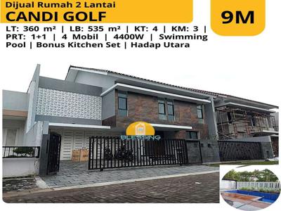 Dijual rumah baru di candi golf