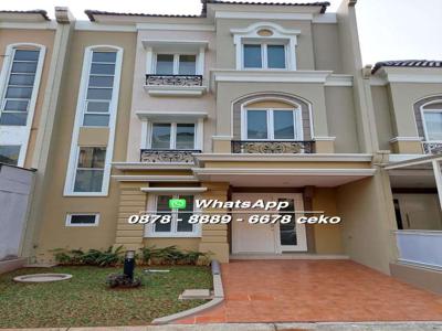 Dijual Rumah Cakep Cluster Samara Village 3 Lantai Gading Serpong