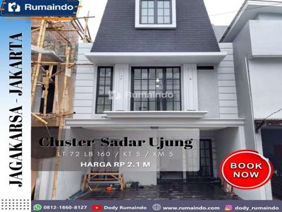 Dijual Rumah Cluster di Jln Sadar Jagakarsa Jakarta Selatan