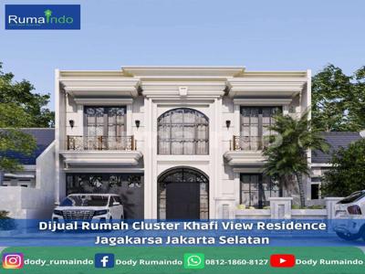 Dijual Rumah Cluster Khafi View Residence Jagakarsa Jakarta Selatan