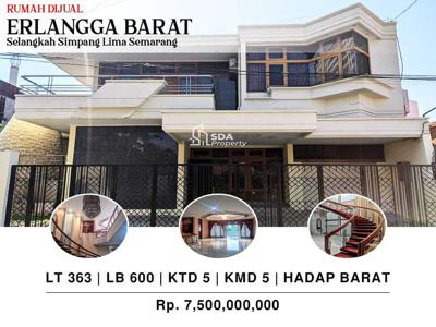 Dijual RUMAH MEGAH type 600m2 lokasi Peleburan Kota Semarang
