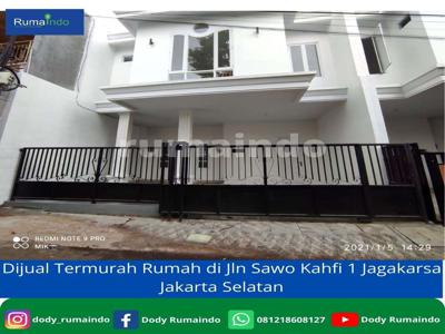 Dijual Termurah Rumah di Jln Sawo Kahfi 1 Jagakarsa Jakarta Selatan