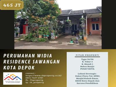 PROPERTY (CESSIE) PERUMAHAN WIDIA RESIDENCE SAWANGAN KOTA DEPOK