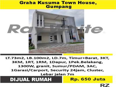 Rumah Baru Graha Kusuma Town House Gumpang