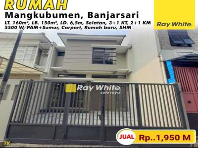 Rumah Mangkubumen Dijual, rumah baru siap huni, dekat Paragon Mall