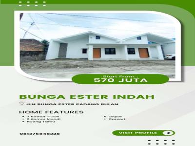 RUMAH MEWAH 2LT DI PADANG BULAN MEDAN